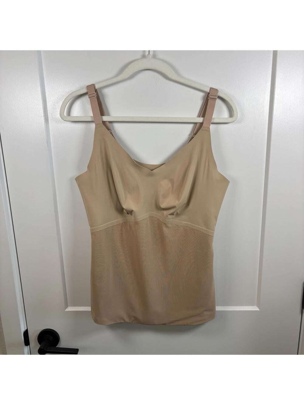 Honeylove Liftwear Cami TANK Top Size 1X Shade Nude Beige NO PADS CUTLETS